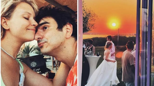 Căsătorie pe litoral: Alex Bogdan și Cătălina Mihai și-au unit destinele într-un cadru idilic