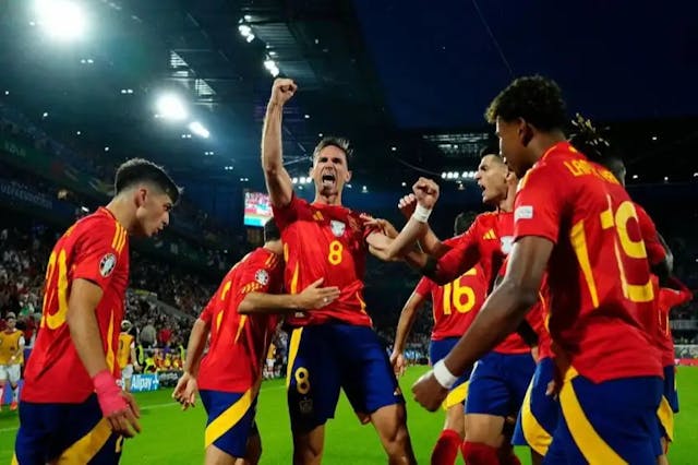 Spania se califică în sferturile EURO 2024 după un succes răsunător împotriva Georgiei