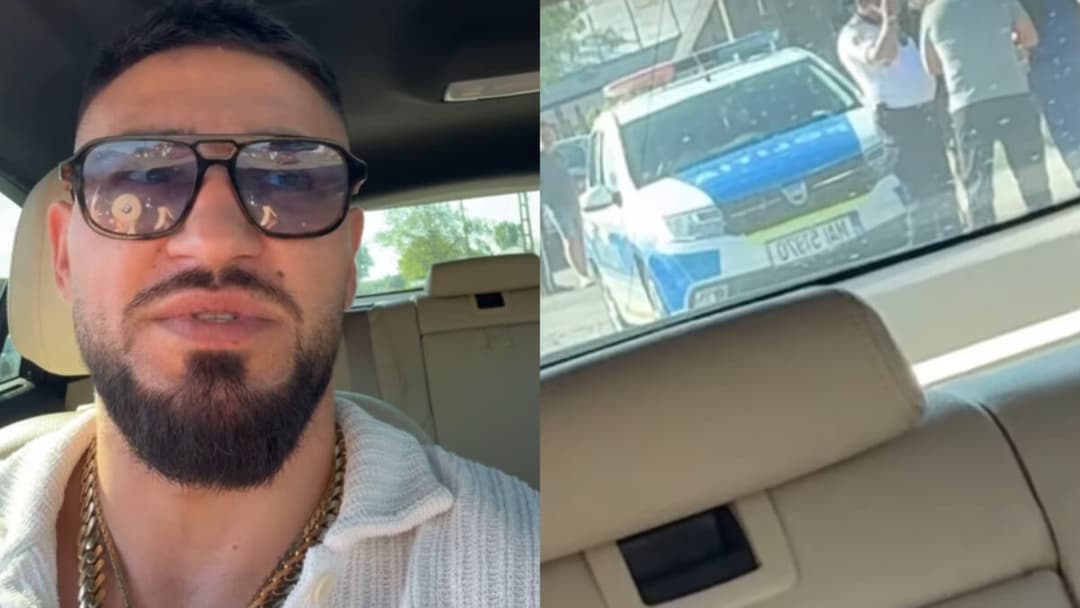 Bogdan Mocanu, indignat după ce și-a pierdut permisul. Vezi ce acuzații aduce polițistului și ce l-a înfuriat pe influencer!