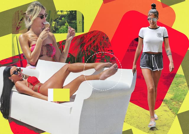 Vedetele fac spectacol pe plajă! Iată cele mai sexy 20 de dive cu brățara la picior, deschiderea fiind făcută de Ramona Olaru, Daniela Crudu și Antonia!