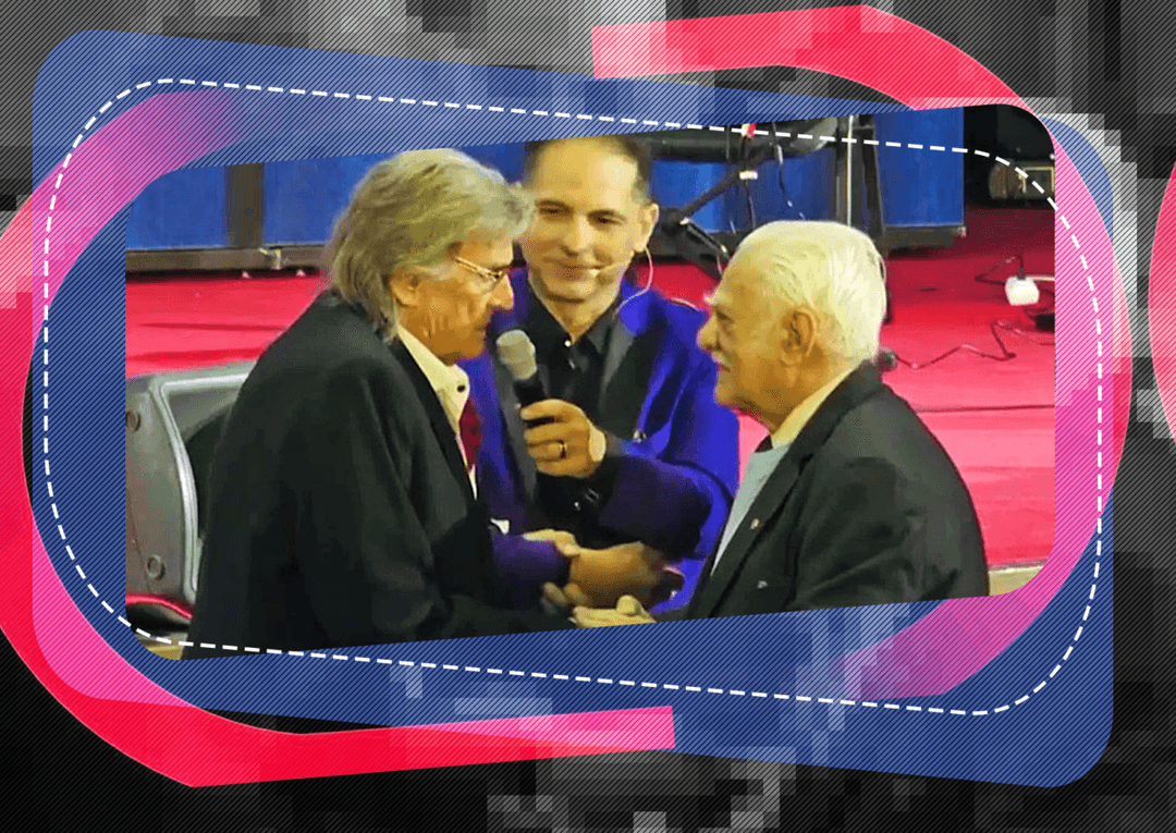  Florin Piersic și-a revăzut colegul de liceu după 70 de ani la Gala din Cluj!