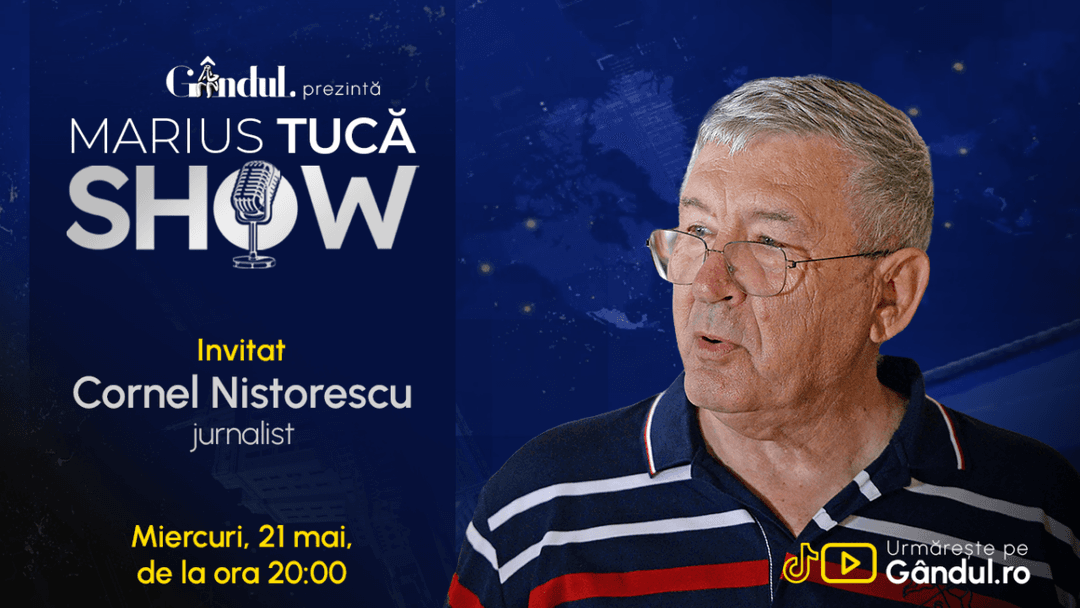  Cornel Nistorescu în studio – Urmărește-ne aici!
