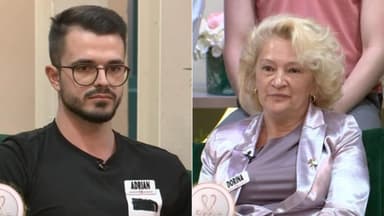Adrian și doamna Dorina, discuție tensionată în live: ”Sunteți Iuda”
