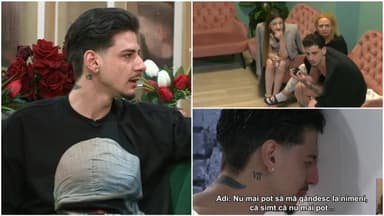 Adi a plâns, a țipat și a dat cu pumnul în ușă. Ce i-a declanșat criza de nervi: „Nimeni nu știe ce am făcut”