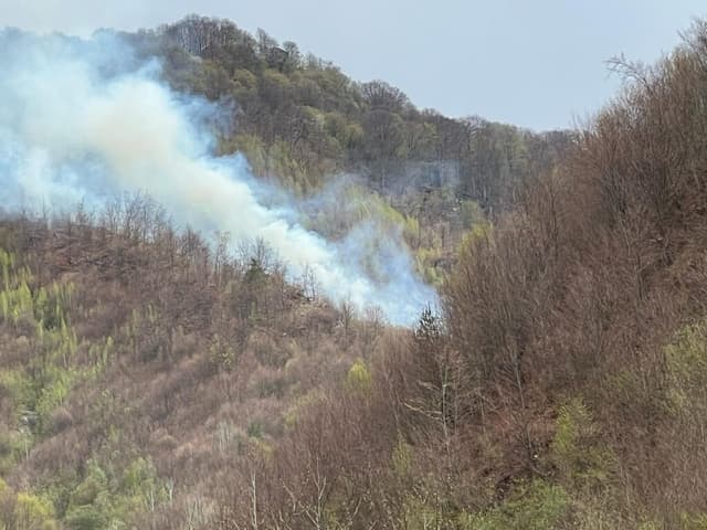  30 Hectare Afectate, 240 Tone de Apă Folosite pentru Stingere cu Elicoptere Black Hawk - Răspunsul DSU și Planuri pentru O Nouă Intervenție Luni Dimineață