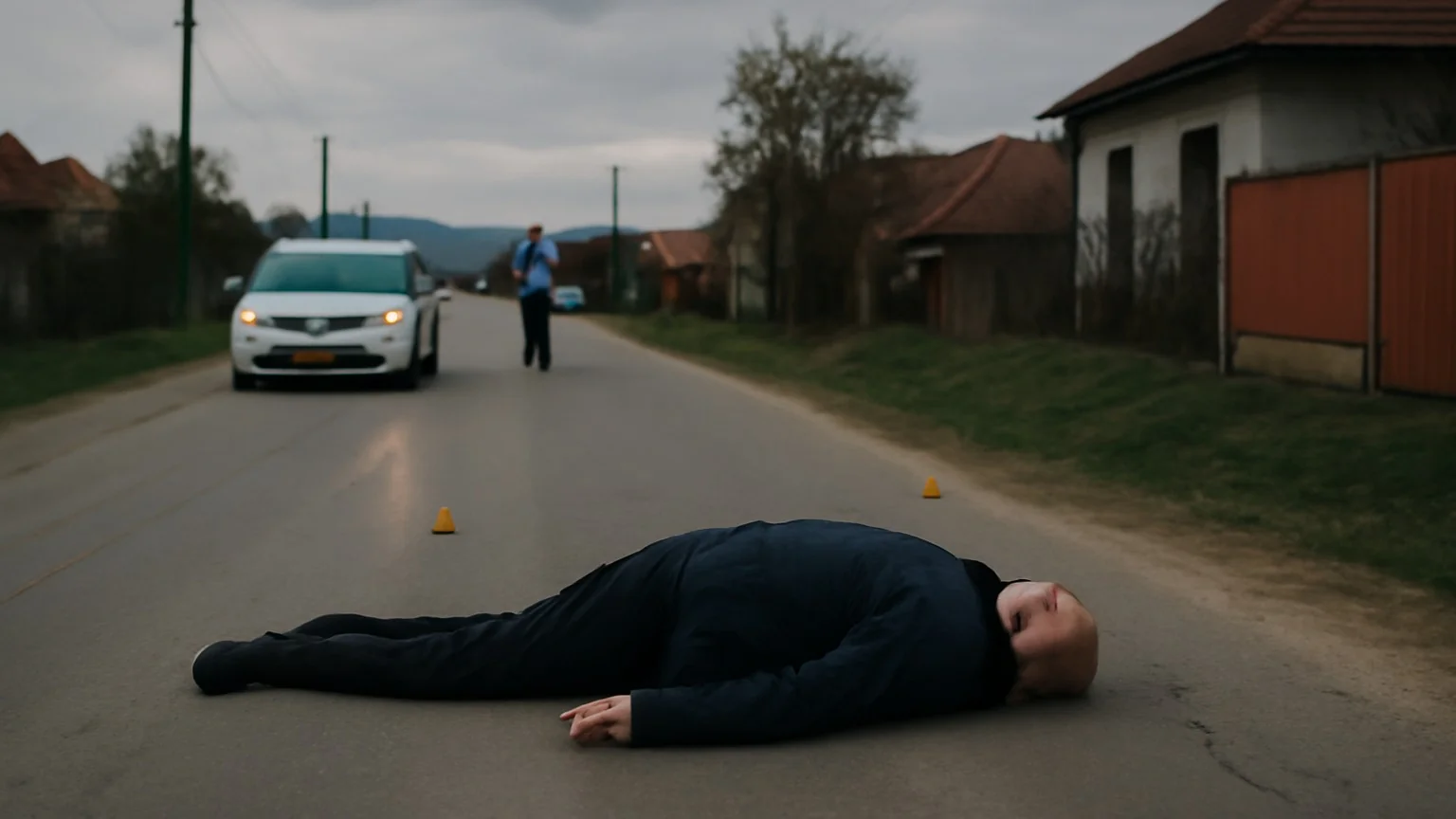 Accident mortal în Ceanu Mare (Cluj): pieton lovit, șoferul a părăsit locul faptei, ulterior identificat