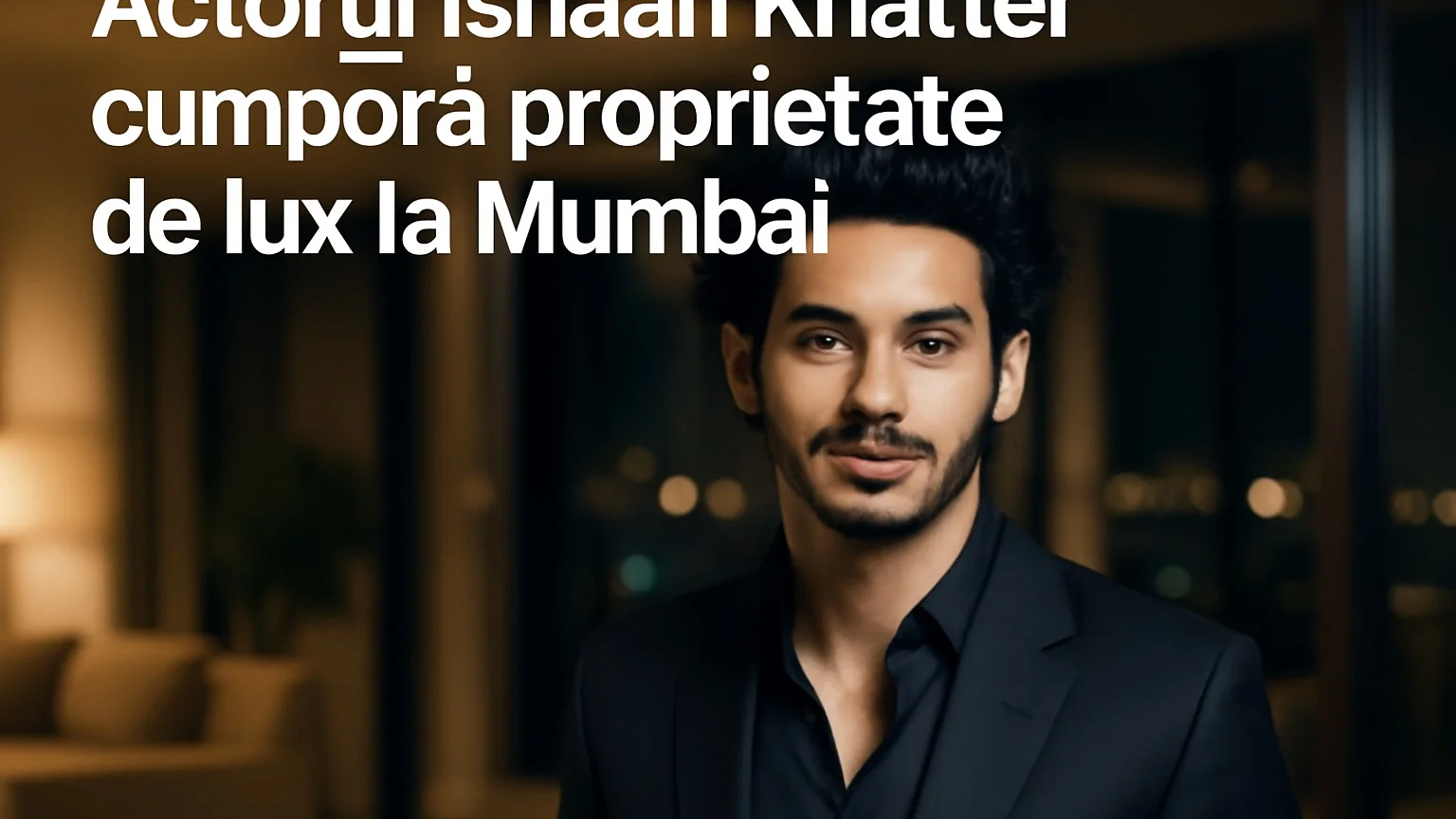 Actorul Ishaan Khatter cumpără proprietate de lux la Mumbai