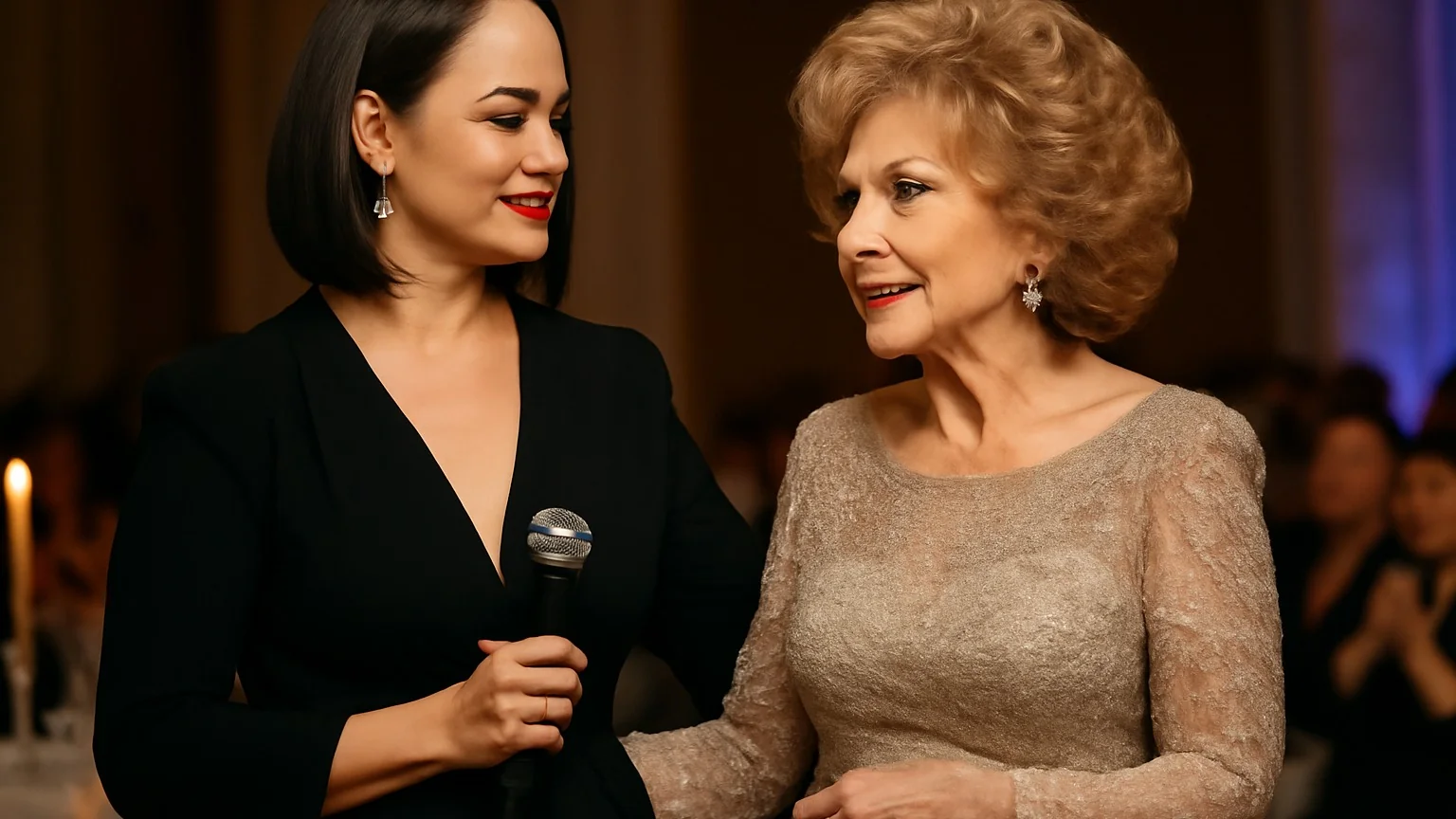Angela Similea, ovaționată la gala Andreei Marin — întâlnire între două „Angele” și anunț de proiect aniversar