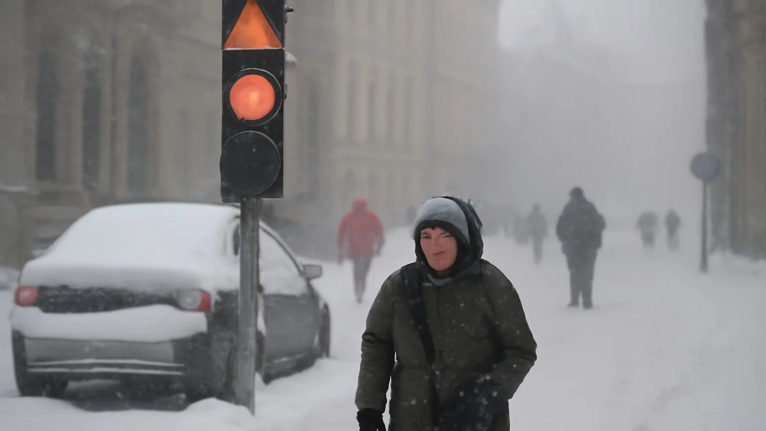 ANM emite coduri portocaliu şi galben pentru ninsori, viscol şi polei; avertizări valabile până pe 9 ianuarie
