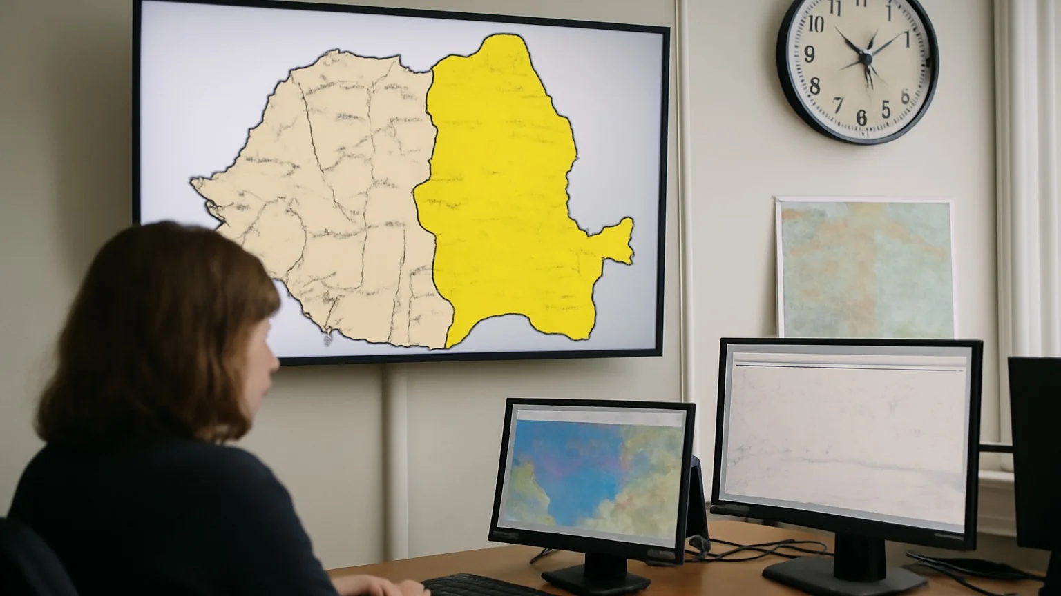 ANM extinde avertizările: cod galben de ger valabil în mai multe regiuni ale României