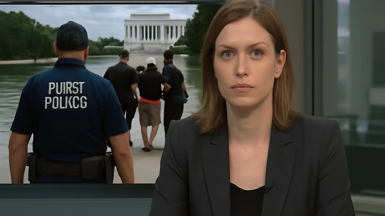 Anunțuri privind arestări pentru presupus vandalism la Lincoln Memorial Reflecting Pool (Washington D.C., 20–21 iunie 2026)