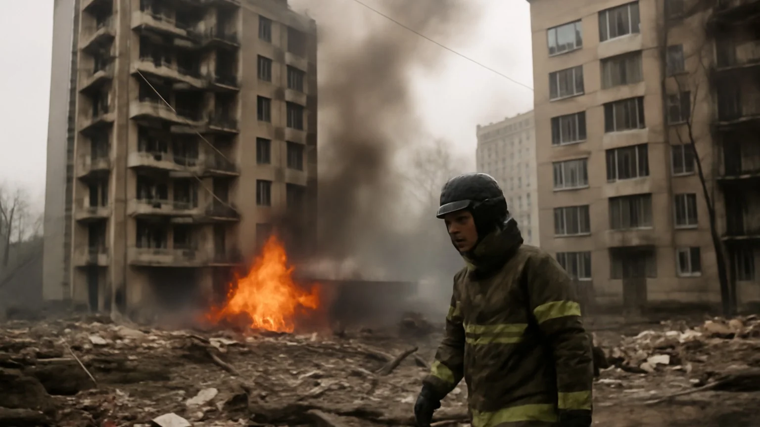 Atac cu drone asupra Kievului: cel puţin patru morţi şi pagube (Kiev, 09.01.2026)