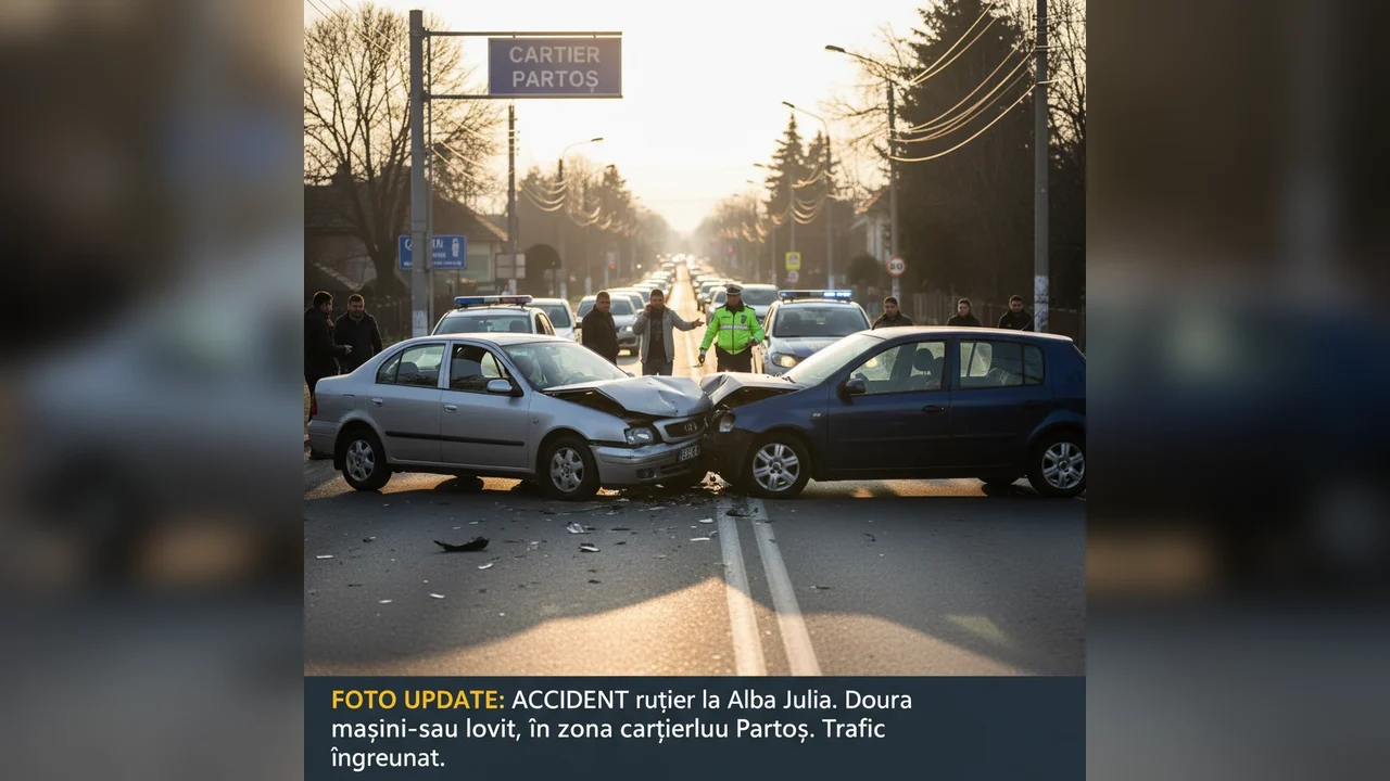 Calea Moților, Alba Iulia: accident cu deces
