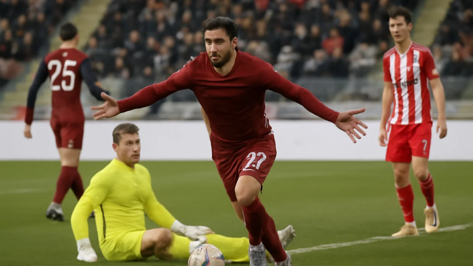 CFR Cluj — victorie 1-0 la UTA; Meriton Korenica marchează și echipa ajunge la șase victorii consecutive