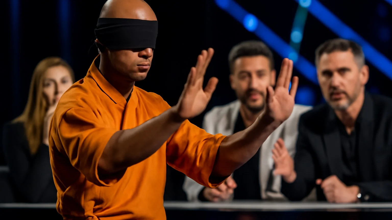 Chirag Lukha (shaolin) a provocat tensiune pe scena „Românii au talent”