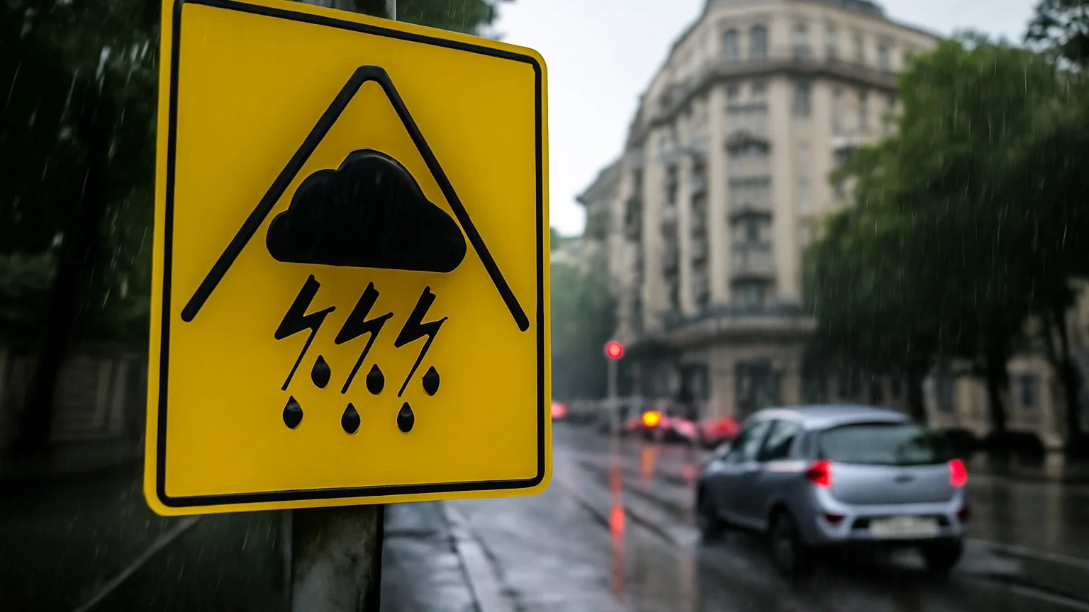 Cod galben extins pentru furtuni: ANM anunţă avertizări pentru Bucureşti şi 26 de judeţe (12–13 iulie 2026)