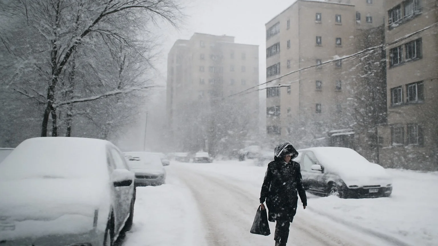 Coduri meteorologice: viscol și ninsori pe 3 ianuarie 2026 în mare parte din ţară