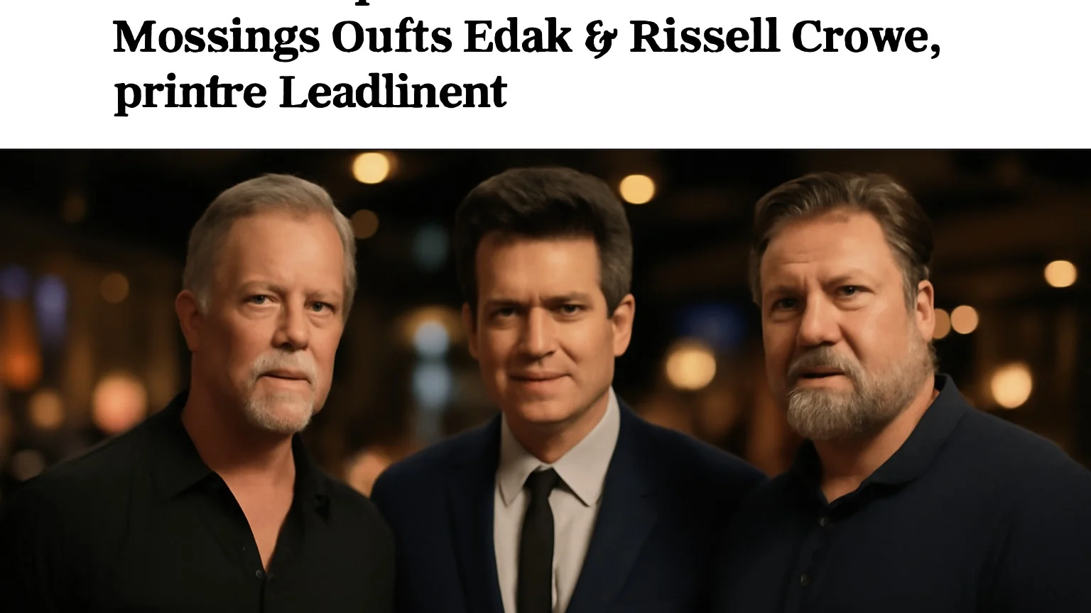 Concertele anului 2026 în România: Metallica, Chris Isaak și Russell Crowe, printre headlineri