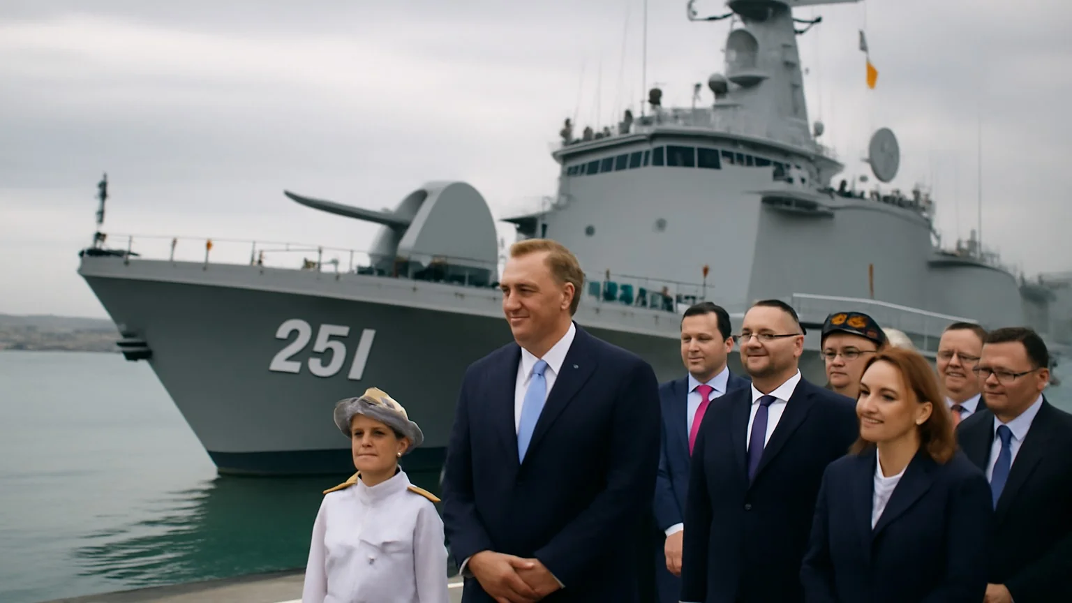Corveta „Contraamiral August Roman” (261) a intrat în serviciul Forțelor Navale Române