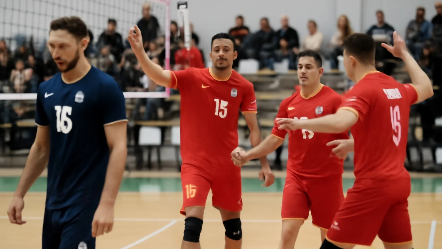 CS Dinamo Bucureşti, victorie clară în turul din CEV Cup la volei masculin