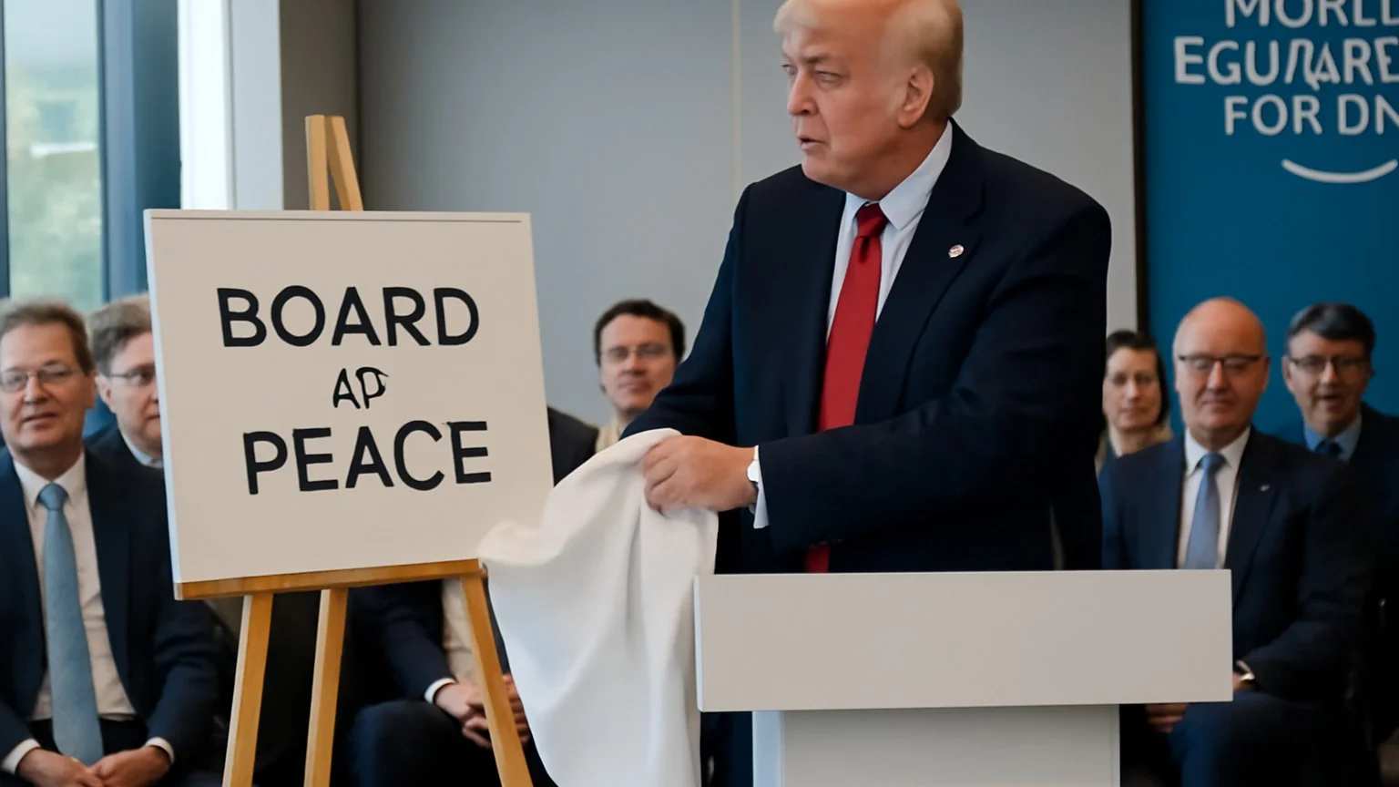 Davos — Trump inaugurează „Board of Peace” la Forumul Economic Mondial; reacţii mixte din rândul aliaţilor