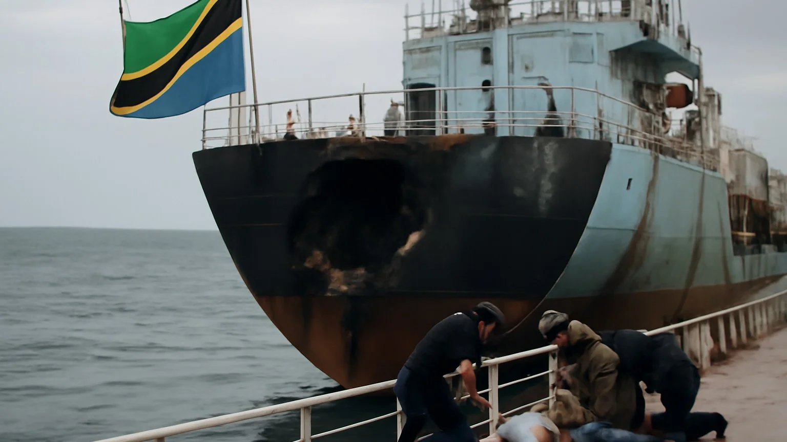 Drone rusesc lovește o navă sub pavilion tanzanian în Marea Neagră; căpitanul a murit, trei membri ai echipajului răniți