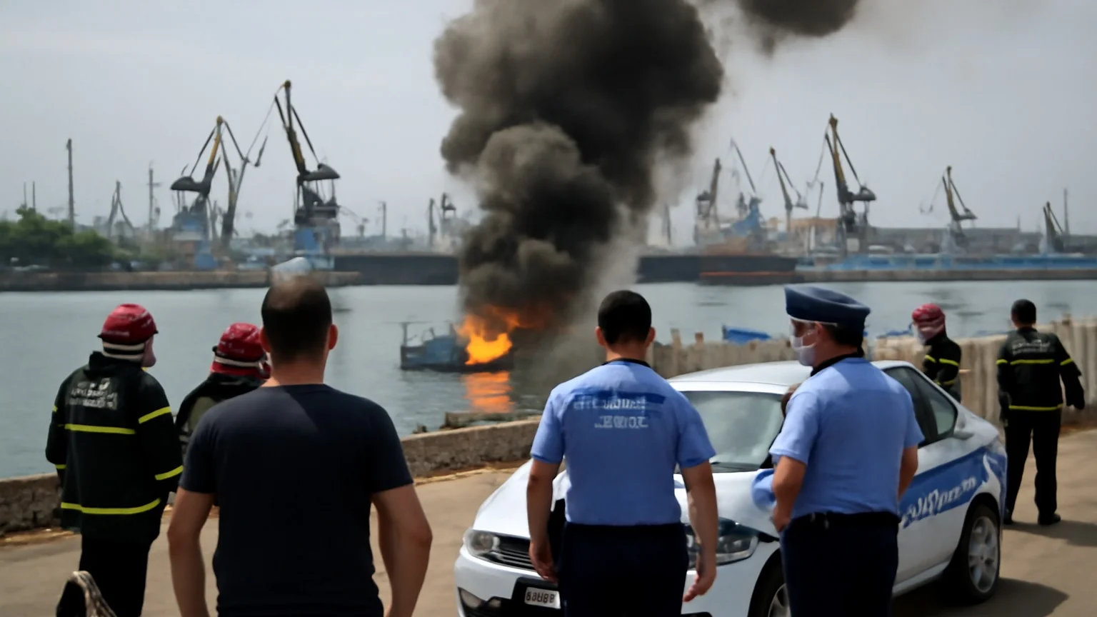 Explozie a unei drone maritime în Portul Constanța — evacuări și investigație în curs