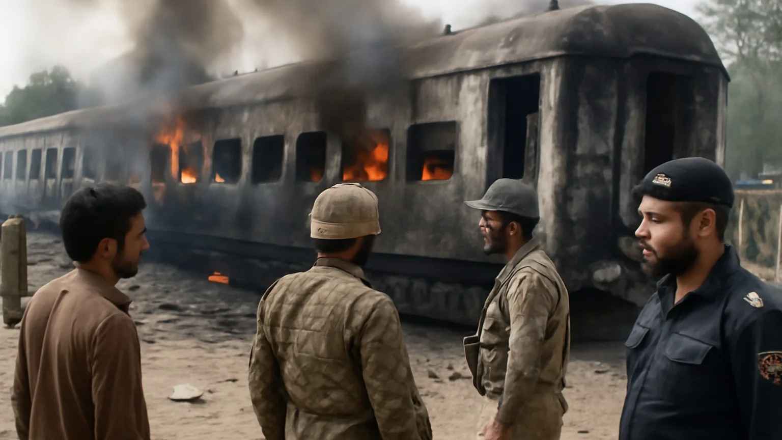 Explozie/atac la un tren în Quetta, Pakistan: cel puţin douăzeci şi patru de morţi, zeci de răniţi (Quetta, 24 mai 2026)