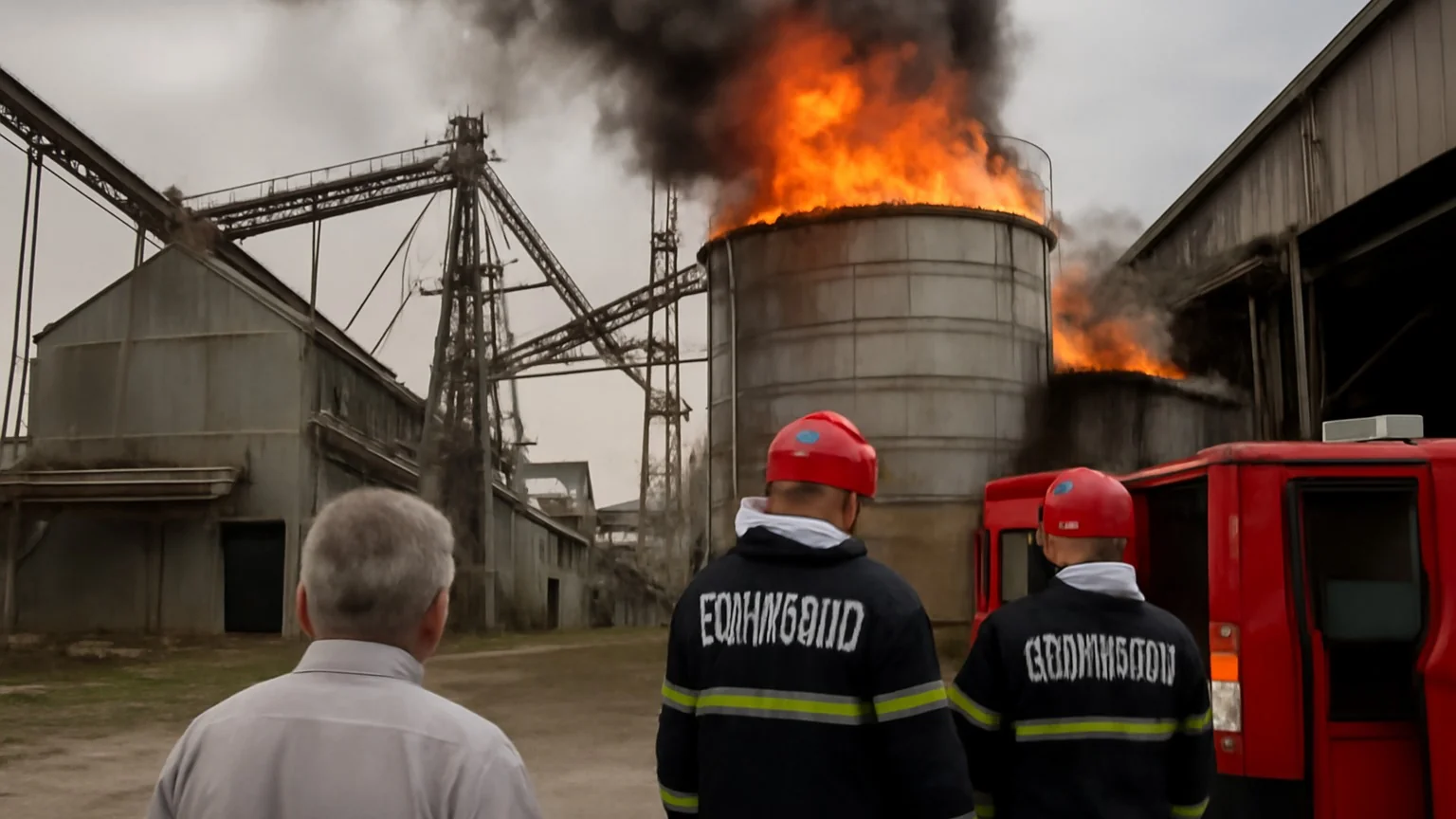 Explozie și incendiu la fabrica de amidon din Medgidia; două persoane cu arsuri transportate la spital (18 octombrie 2026)