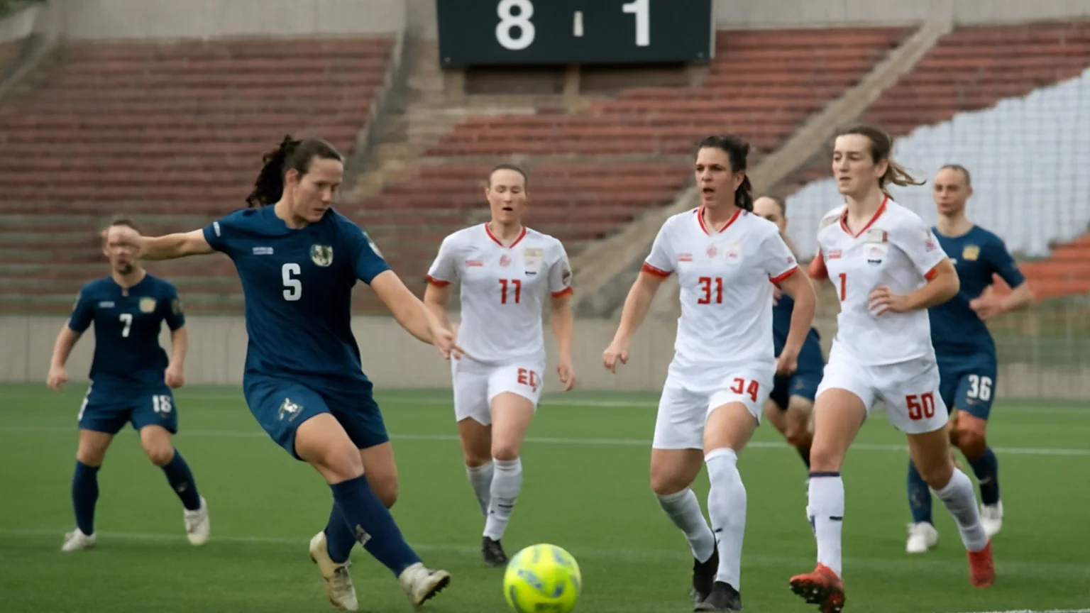 Farul Constanța (feminin) s-a impus 8–1 la Olimpia Cluj în etapa a 5-a din SuperLiga feminină