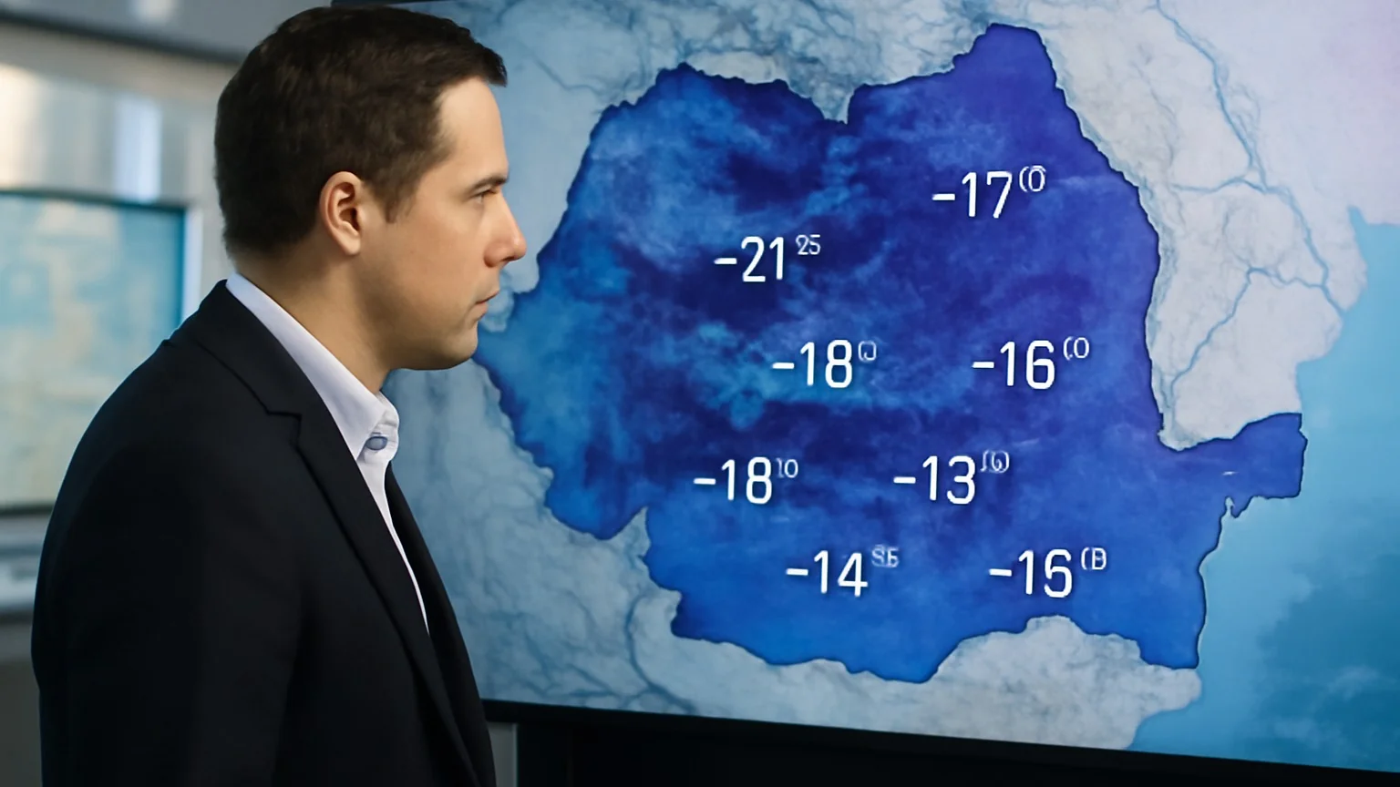 Ger puternic în mare parte din ţară; prognoze de temperaturi foarte scăzute pentru 19 ianuarie 2026