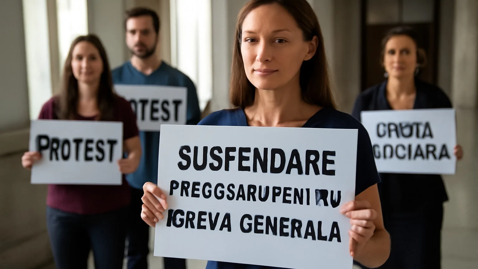 Grefierii suspendă protestele şi anunţă proceduri pentru grevă generală (anunţ 9 iunie 2026)