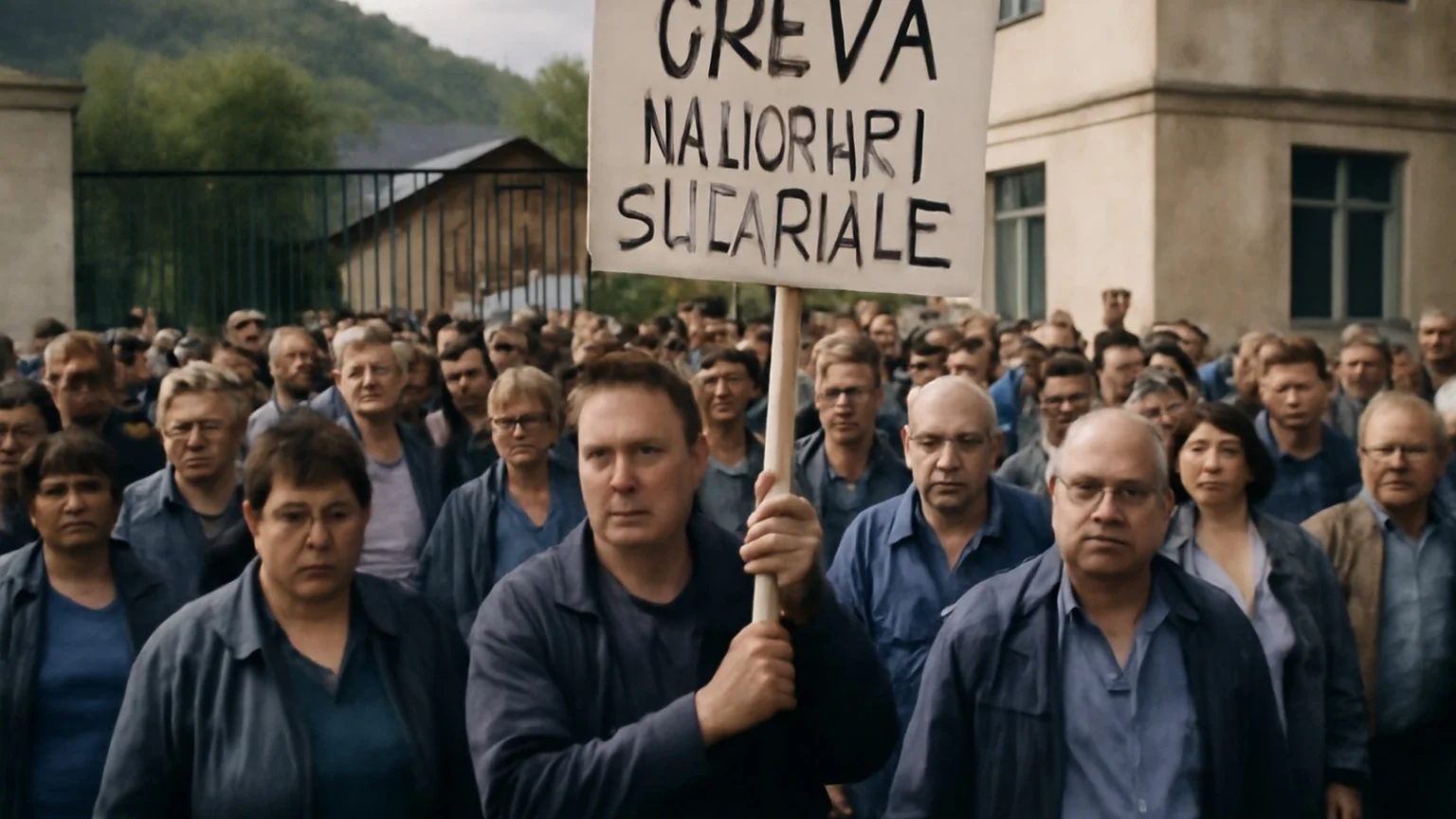 Grevă la Fabrica de Arme din Cugir: salariați protestează pentru majorări salariale