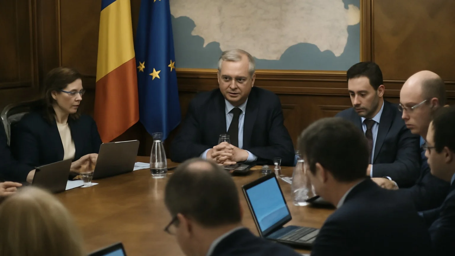 Guvernul a discutat în primă lectură proiectul care limitează cumulul pensie‑salariu pentru bugetari