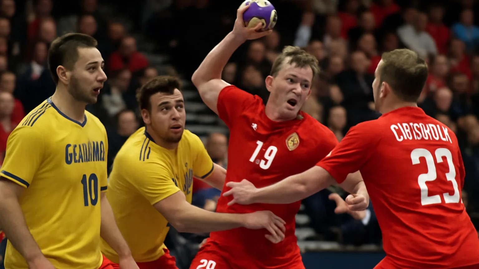 Handbal masculin: România a fost învinsă de Danemarca la Campionatul European (context competiţional)
