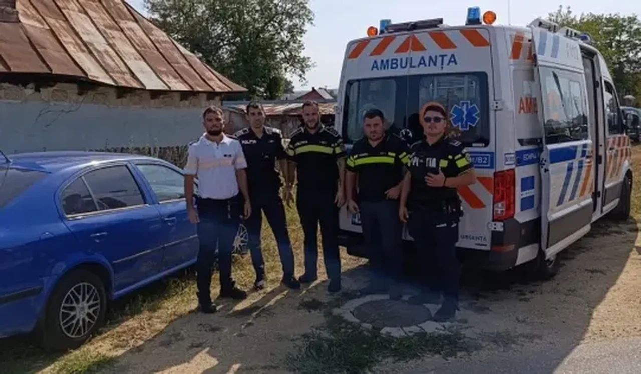 Hârlău: reținut șoferul cu 1,29 mg/l după accident cu pieton