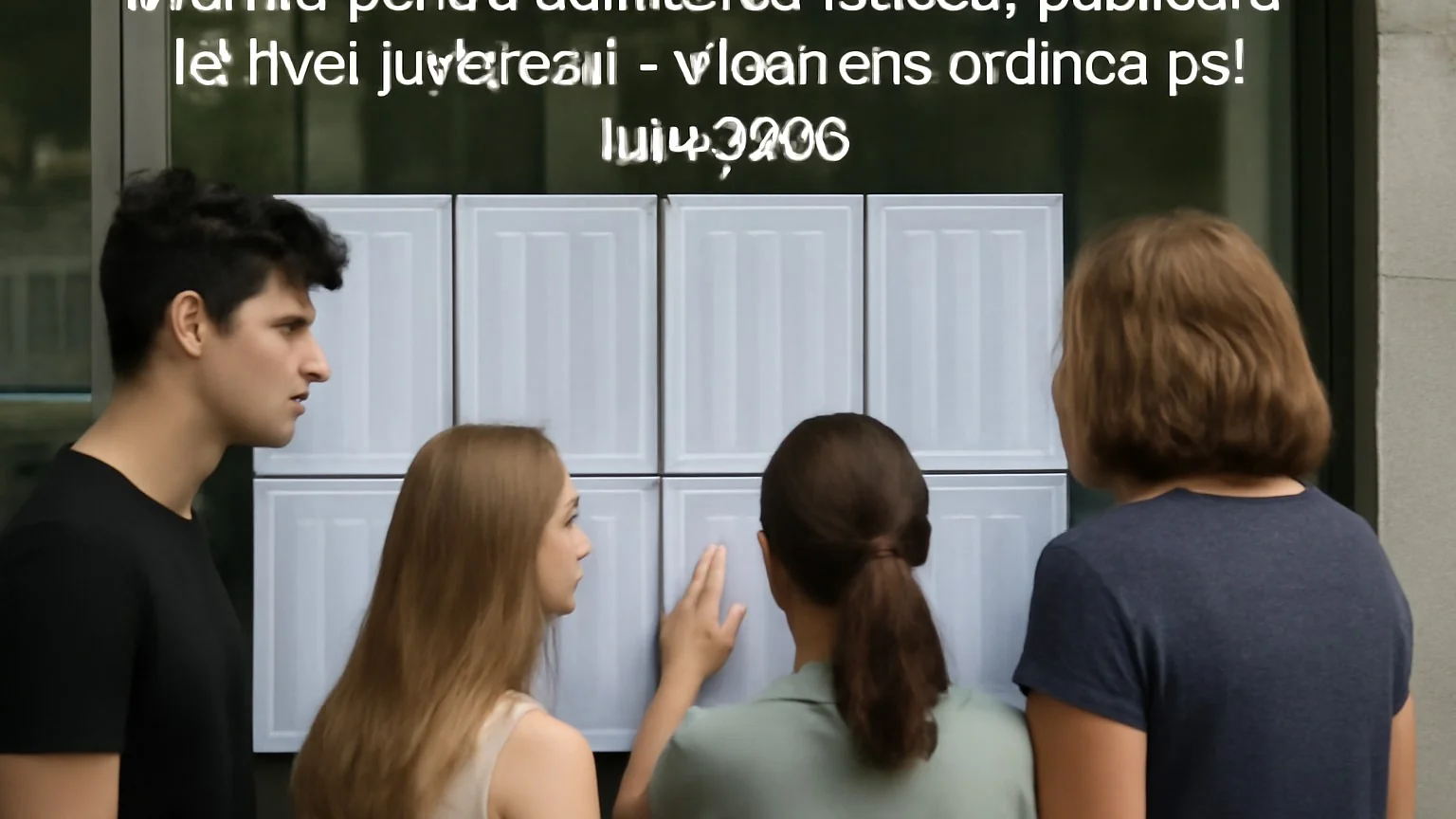 Ierarhia pentru admiterea la liceu, publicată la nivel județean — elevii află ordinea pe 9 iulie 2026
