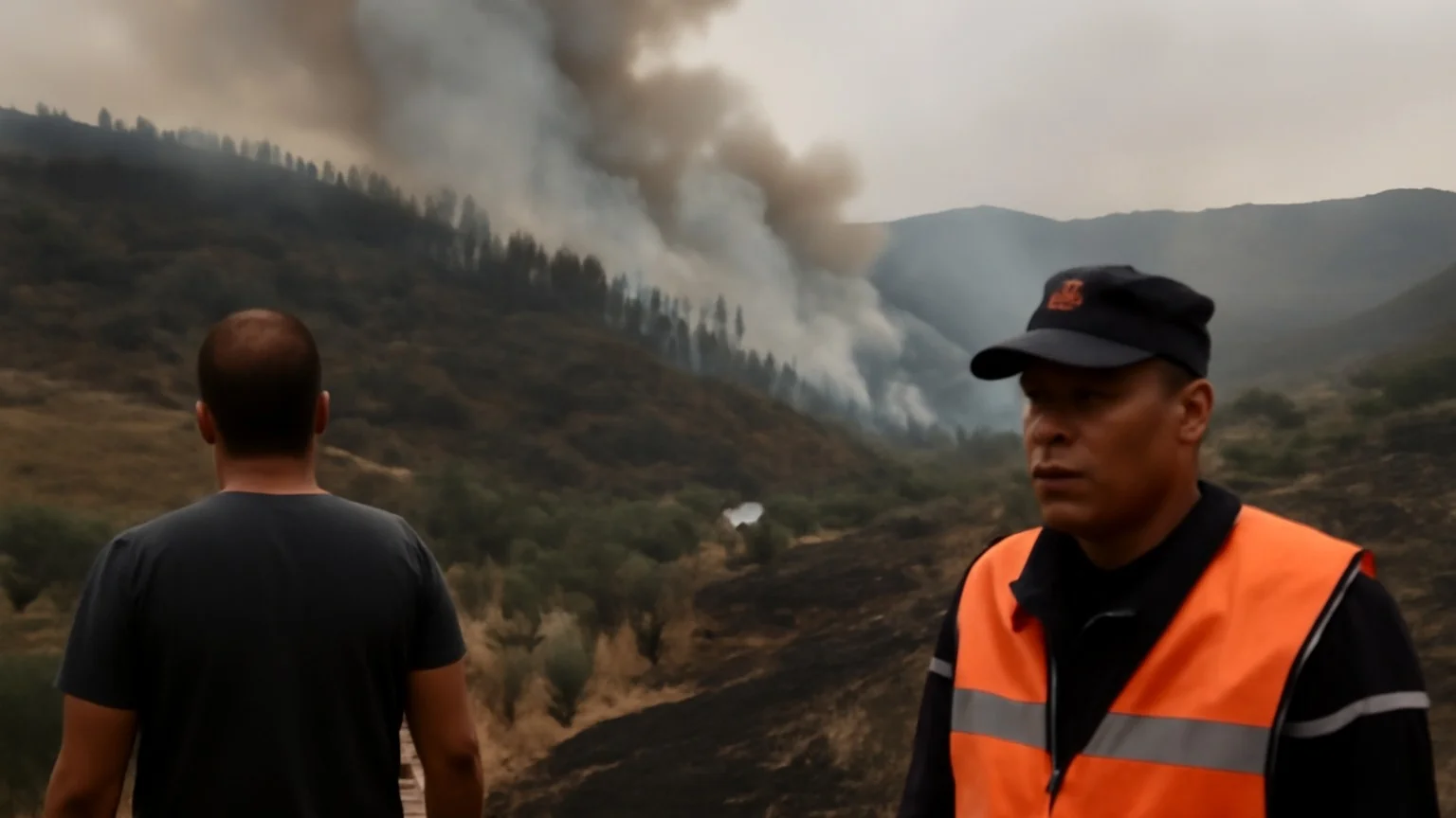 Incendii forestiere în nordul Algeriei: zeci de morţi şi pagube extinse