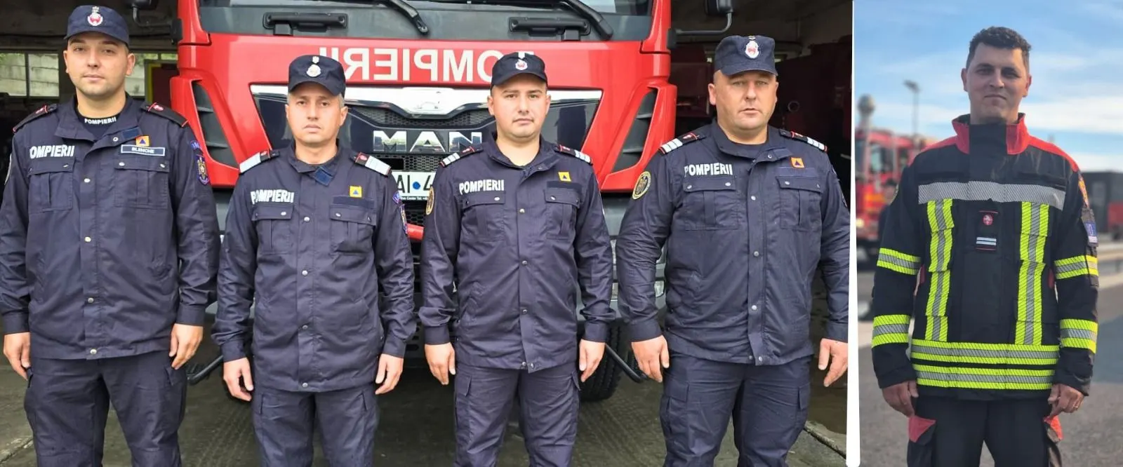 Incendiu la Crasna: pompieri de la Nușfalău, pe drumul spre casă, au oprit