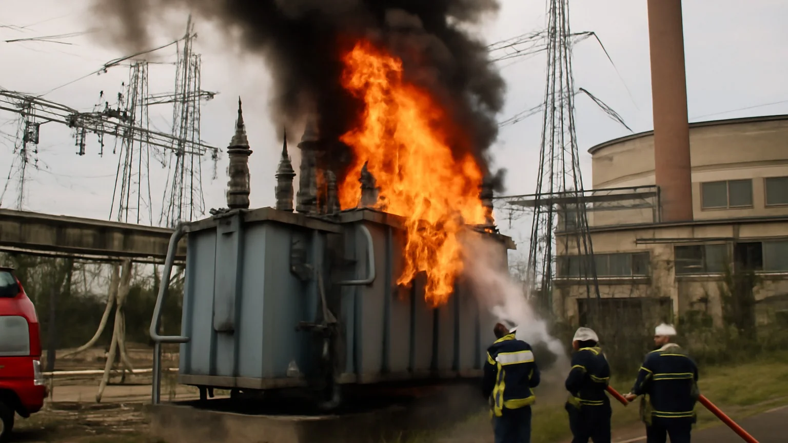 Incendiu la CET Vest (București): transformator în flăcări, Ro-Alert emis (23 mai 2026)