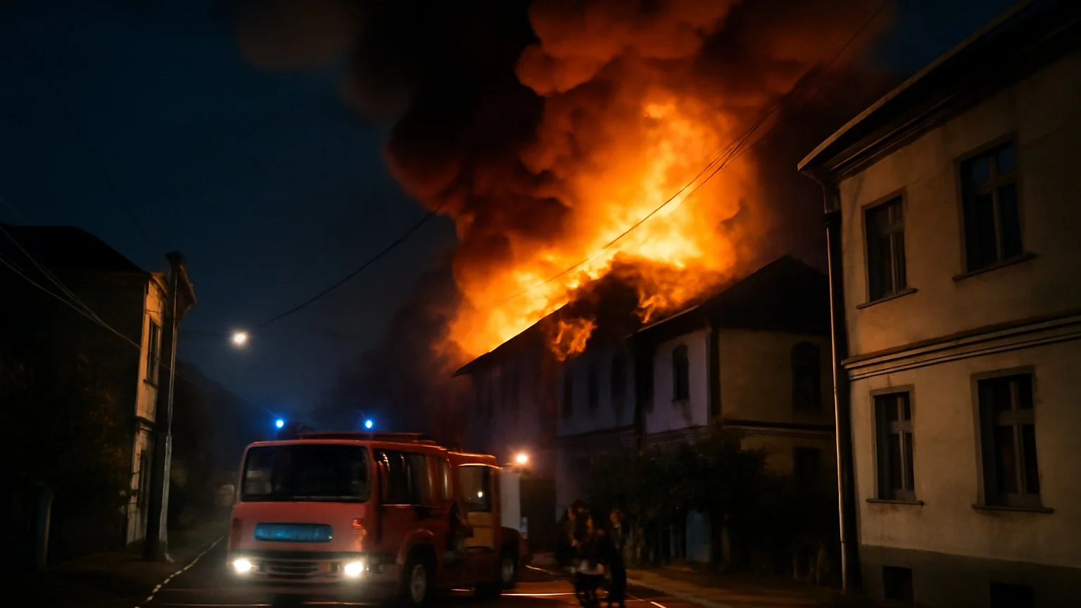Incendiu puternic în Sectorul 5, București — RO-ALERT emis pentru locuitori (noaptea 16–17 mai 2026)
