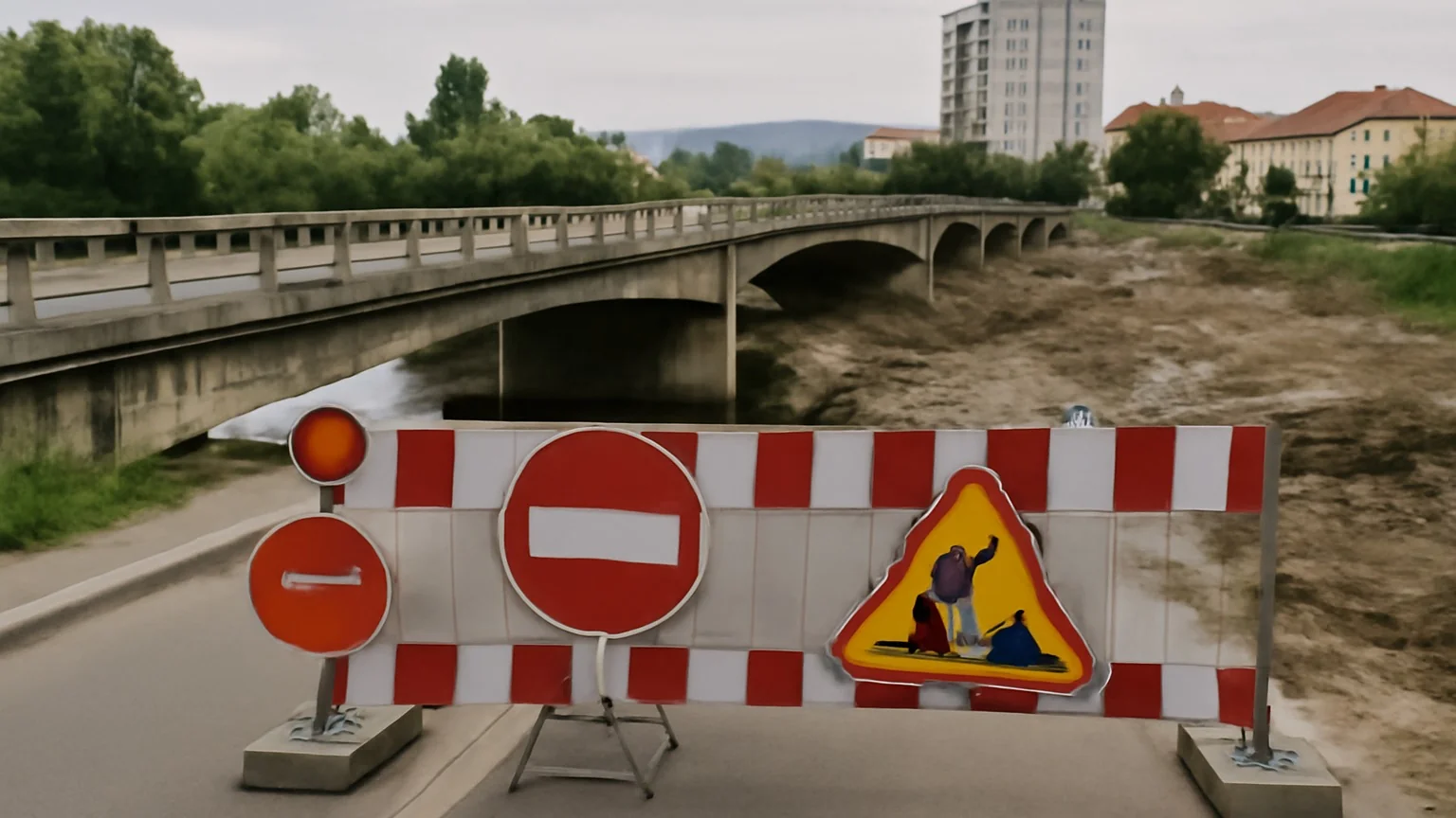 Închidere totală a Podului Garibaldi din Cluj-Napoca; încep lucrările pentru un pod nou
