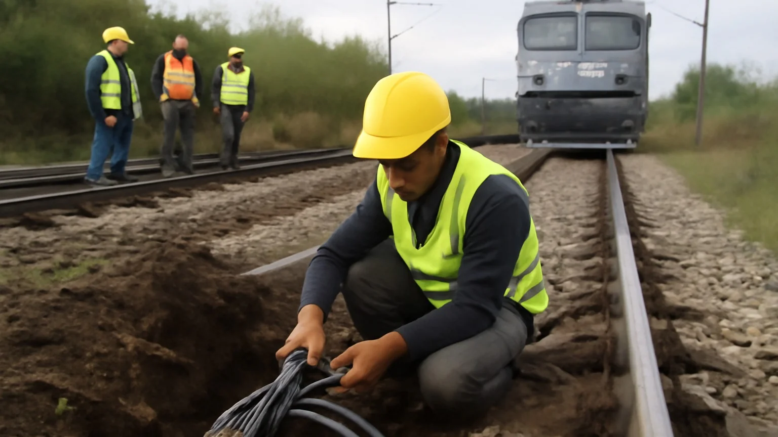 Incident tehnic pe secţia Periş–Buftea: cabluri de semnalizare tăiate accidental, întârzieri CFR
