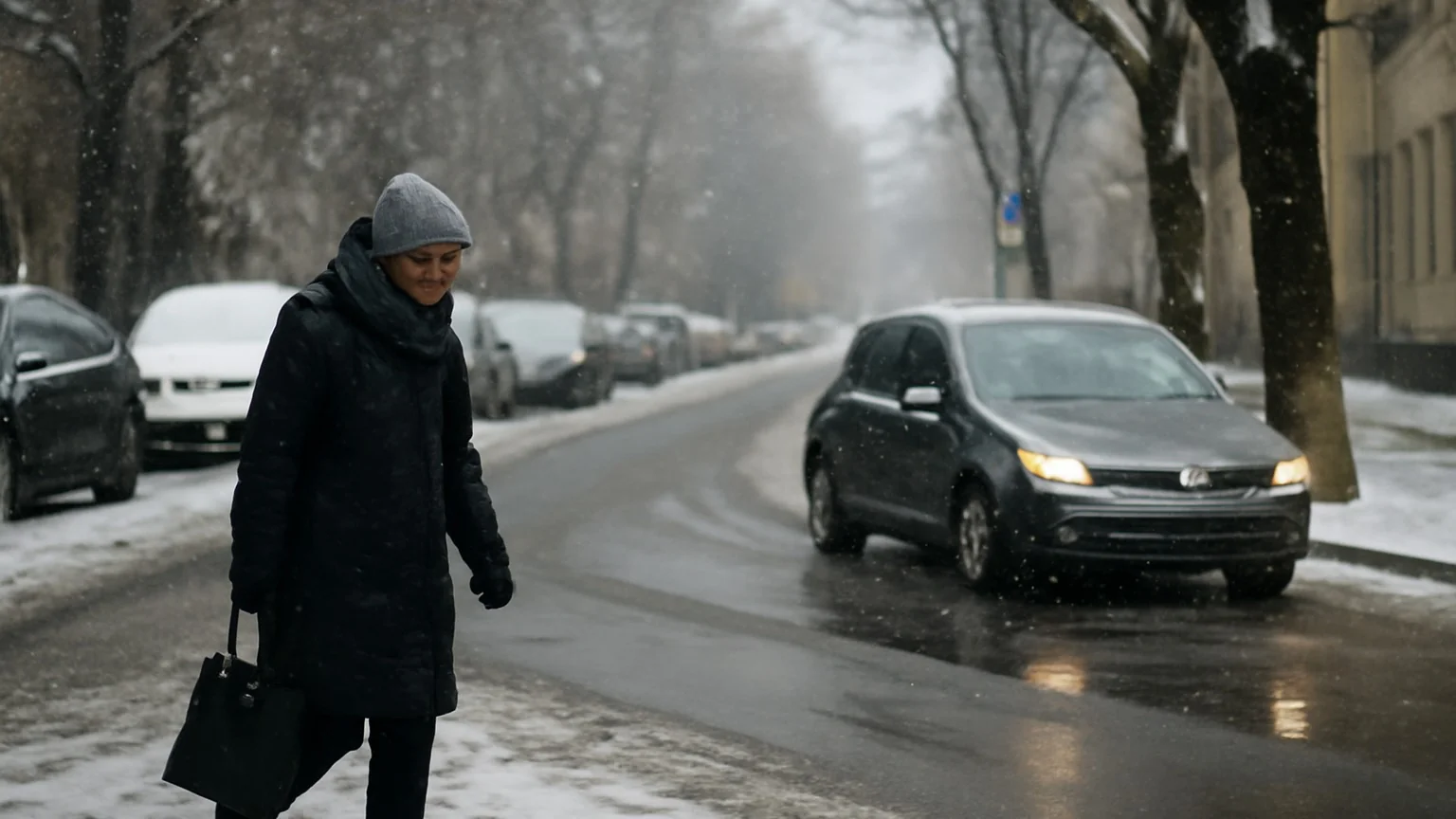 Informare meteorologică ANM pentru 8–10 februarie: precipitații, polei și risc de ghețuș în mai multe județe