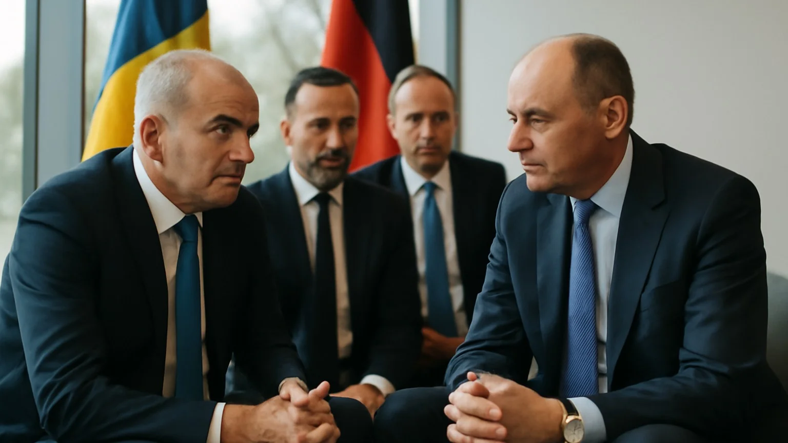 Întâlnire la Berlin: Ilie Bolojan şi Friedrich Merz discută cooperarea în apărare şi industrie (vizită 29 ianuarie 2026)