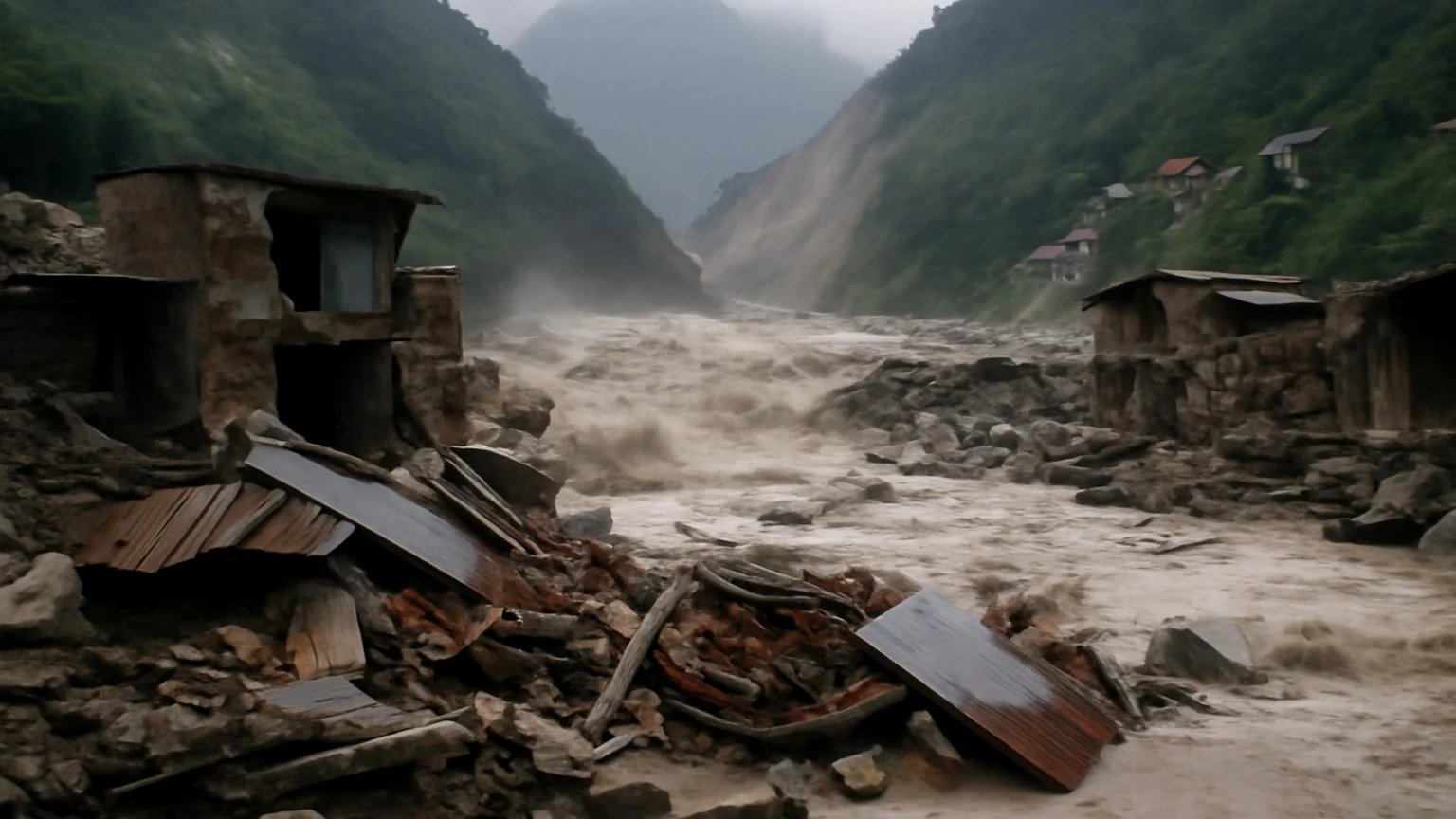 Inundaţii catastrofale la graniţa Nepal–Tibet: zeci de morţi, sute dispăruţi