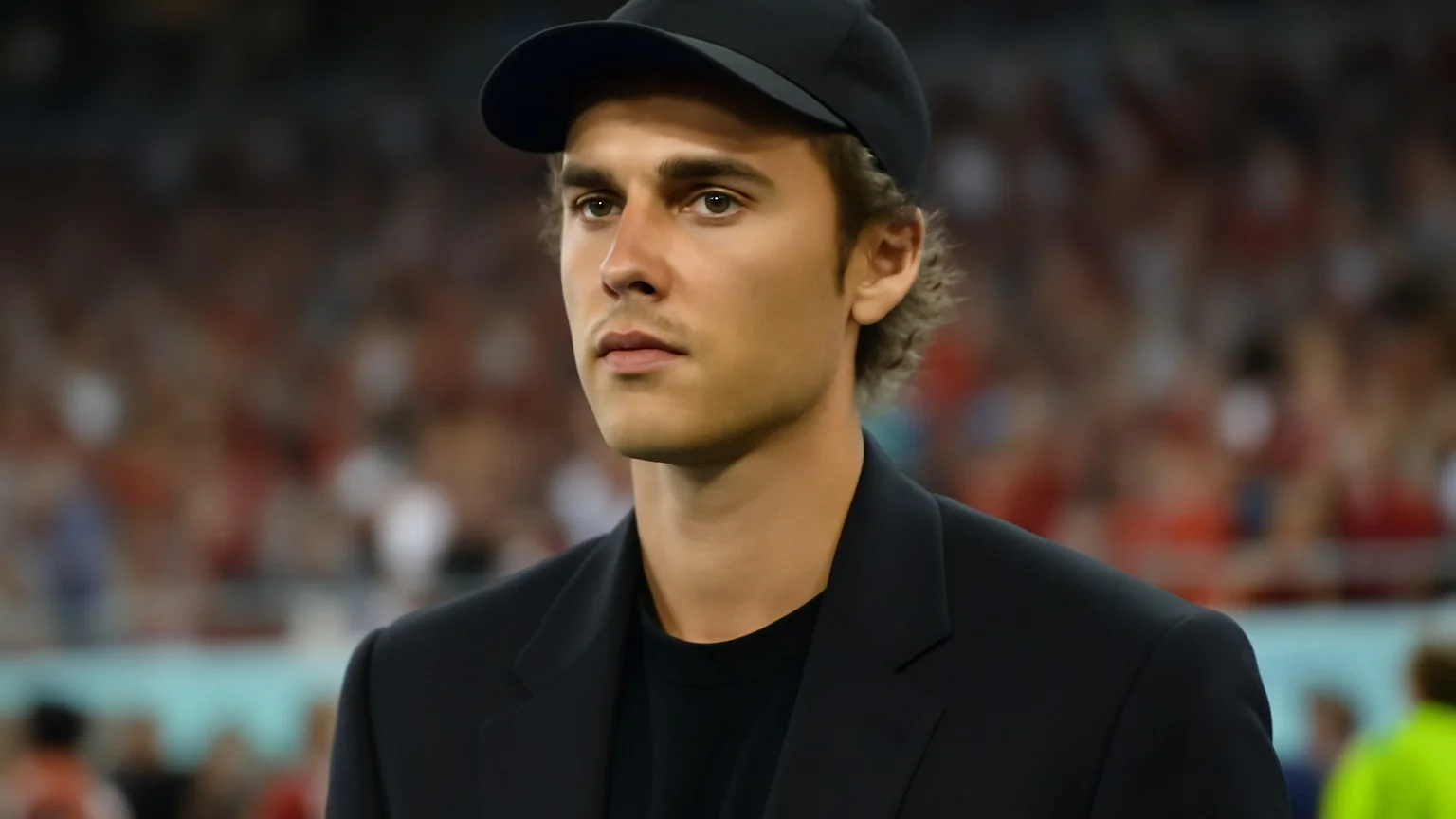 Justin Bieber, observat la meciul SUA–Paraguay la Cupa Mondială 2026