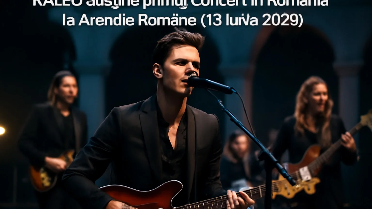 KALEO susține primul concert în România la Arenele Romane (13 iunie 2026)