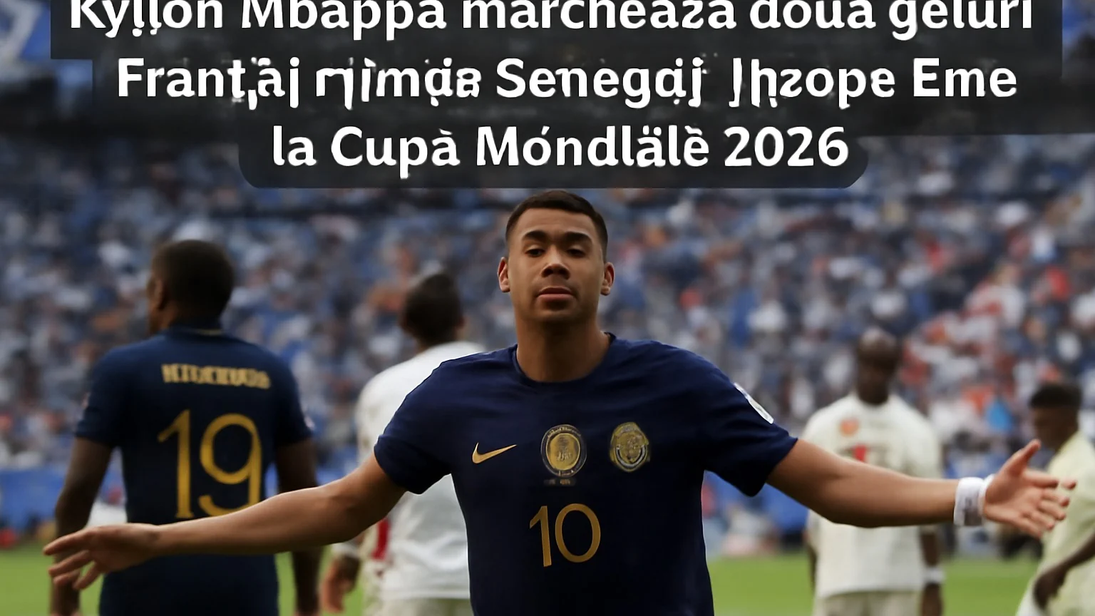 Kylian Mbappé marchează două goluri: Franţa învinge Senegal, începe bine la Cupa Mondială 2026