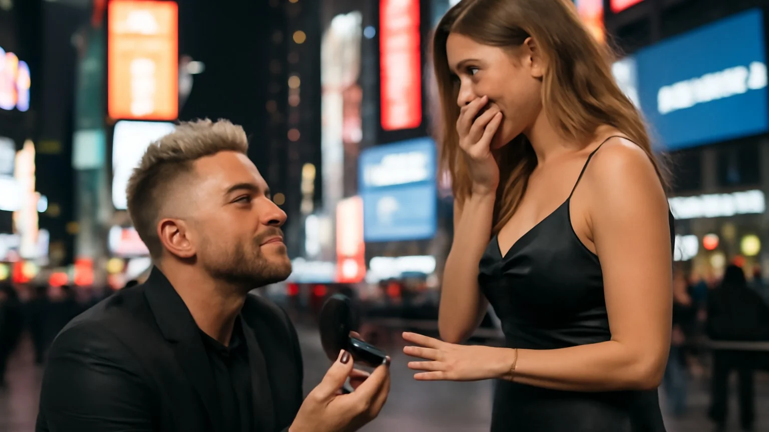 Lino Golden — cerere în căsătorie la New York; reacţia Deliei, relatată în presă